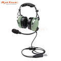 Aviation Headset for Pilots Include Headset Bag, Noise Cancelling Mic, GA Dual Plug, MP3 Stereo Support, Soft Ear Pad, Free ship