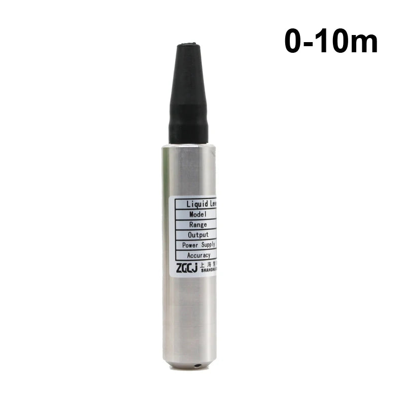 Water level sensor 24VDC 1m 2m 3m 4m 5m 6m 7m 8m 9m 10m 15m 4-20mA DC water depth transmitter