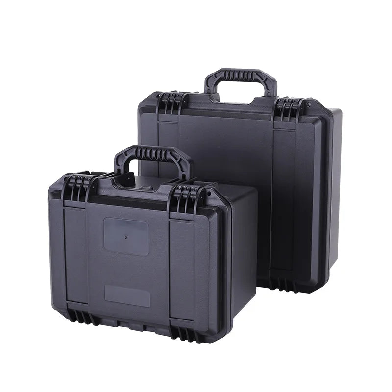 Waterproof Safety Case ABS plastic ToolBox Outdoor Sealed Safety tool Box Equipment instrument Tool Case shockproof