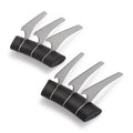 2pcs Stainless Steel Meat Shredder Fork Claws Pulled Pork BBQ Accessories Food Vegetables Slicer Cutter Tool Beer Bottle Opener