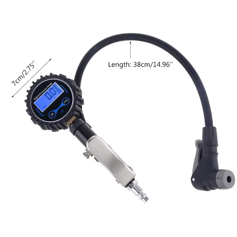 Digital Tire Inflator with Pressure Gauge Heavy Duty Auto Air Inflating Gun 0-200 PSI Drop Ship