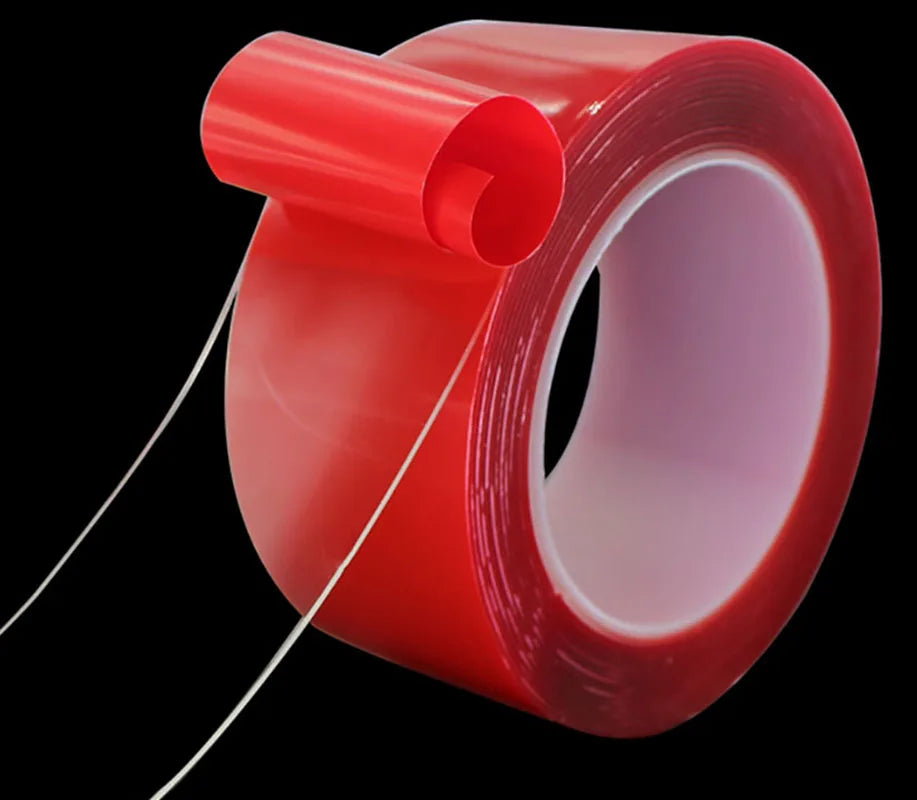 Double-Sided Tape 3m/9.84feet Nano Tape 5/10/15/20mm Width Transparent Tape No Traces Washable Adhesive Traceless Sticker Glue
