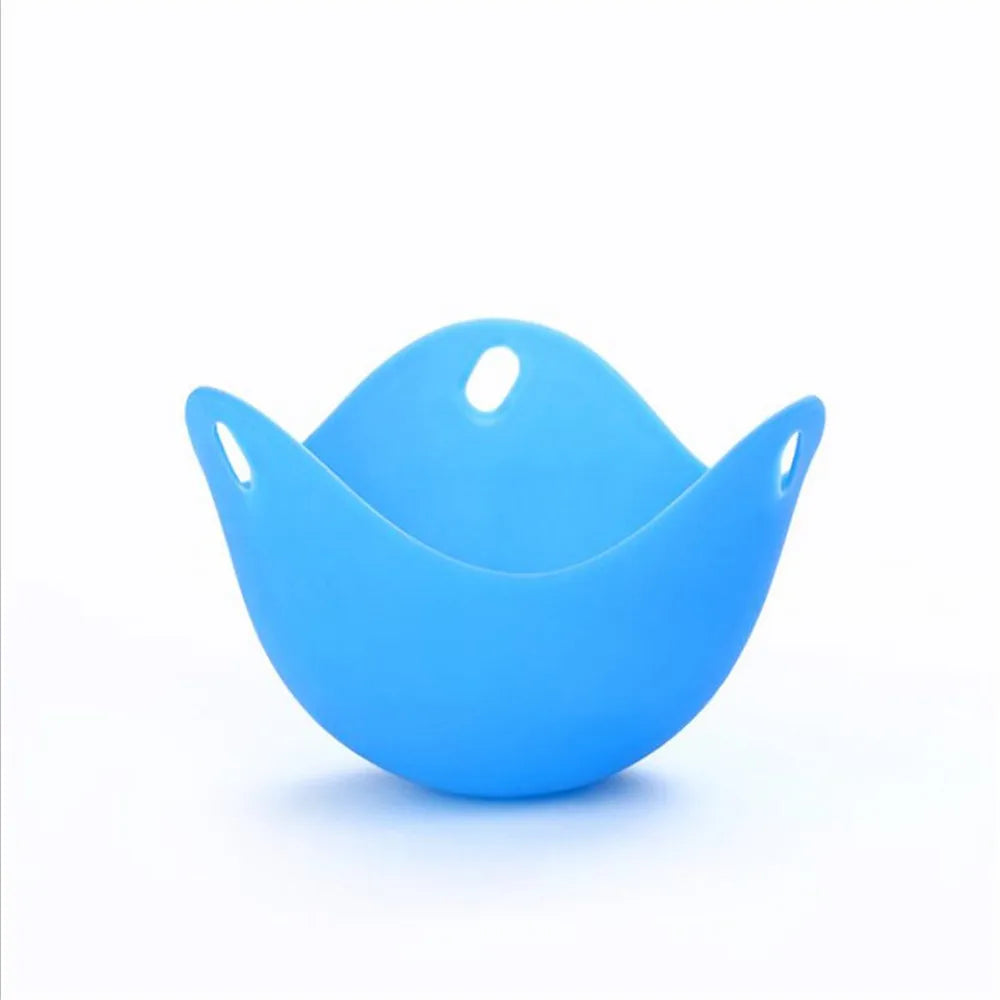 4Pcs/lot Silicone Egg Poacher Poaching Pods Pan Mould Egg Mold Bowl Rings Cooker Boiler Kitchen Cooking Tool Accessories Gadget