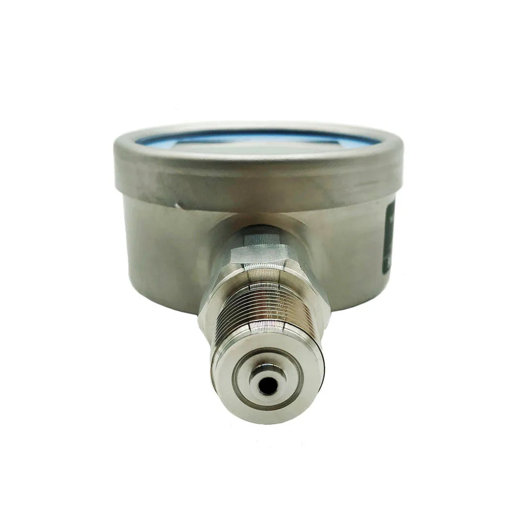 FANDESENSOR Digital Air Oil Pressure Gauge Accuracy 0.1% Diaphragm Stainless Steel 316L Backlight Fuel Water Pressure Meter