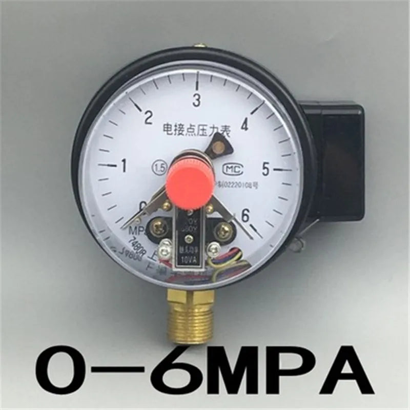 Diameter 100mm Direct Contact Pressure Gauge with Surface  Vacuum Gauge Pressure Controller