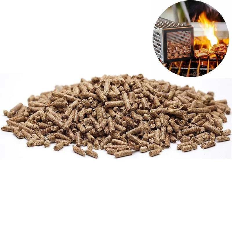 125g-500g Barbecue Wood Chips BBQ Wood Sawdust For Smoke Generator Smoking Pellet Wooden BBQ Grilling Chunks Cocktail Smoking