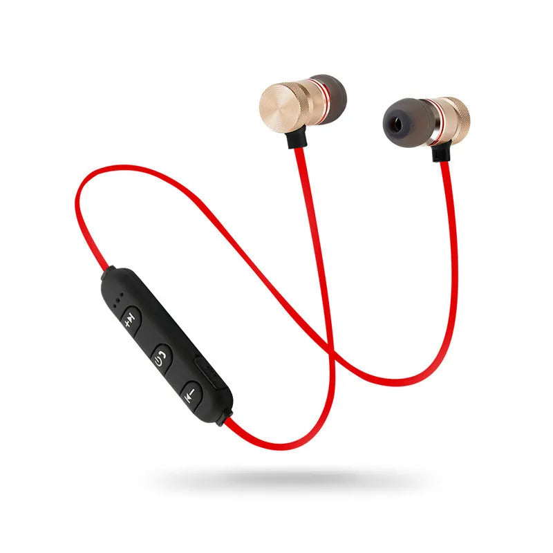 5.0 Bluetooth Wireless headphones Bass HIFI Headset Neckband Sport Stereo Earphone With Microphone Headphones for all smartphone