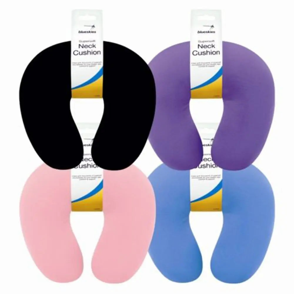Flocking Plush Fabric Cover Inflatable Pillow Outdoor Travel Cushion U-Shaped Pillow Neck Pillow Travel Accessories Nap Pillow