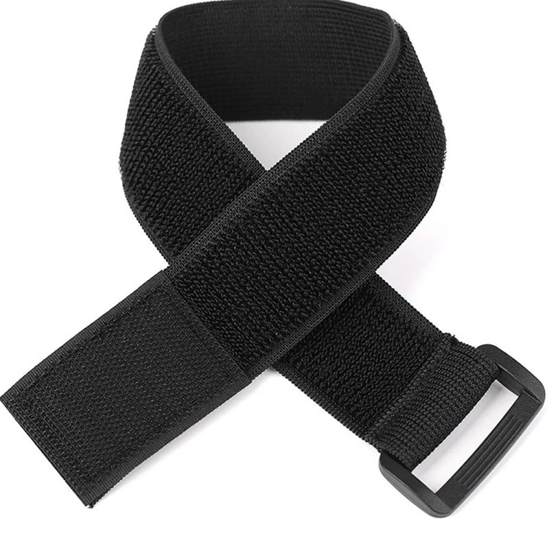 High Quality Nylon Elastic Band Customizable Hook Loop Reverse Buckle Cable Ties Straps Adjustable Magic Sticky Fastener Tape