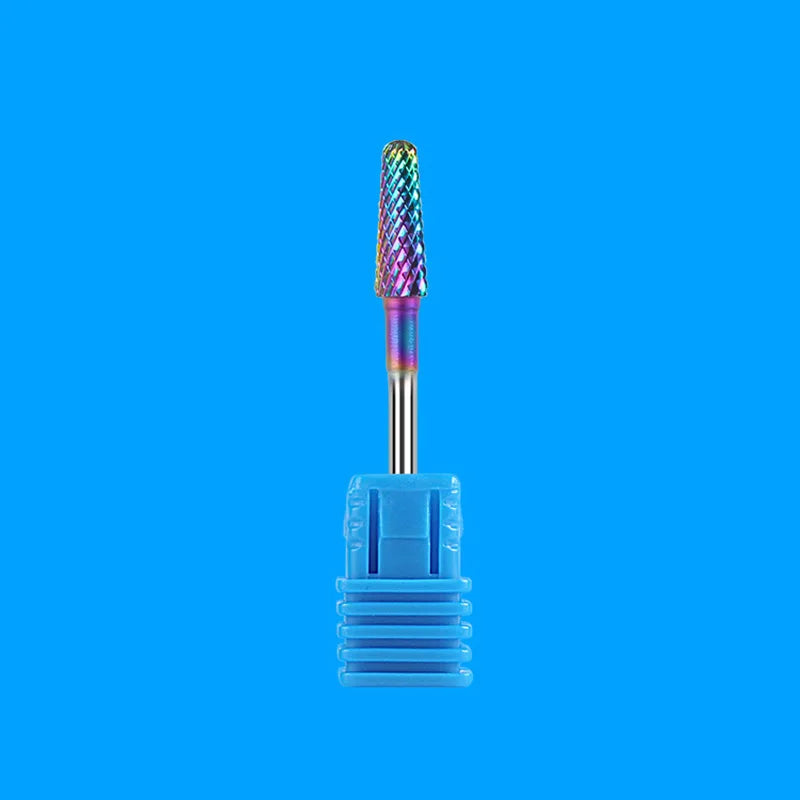 Tungsten Carbide Nail Drill Bit For Manicure Machine Milling Cutters For Removing Gel Varnish Cuticle Clean Nail Polishing Tools