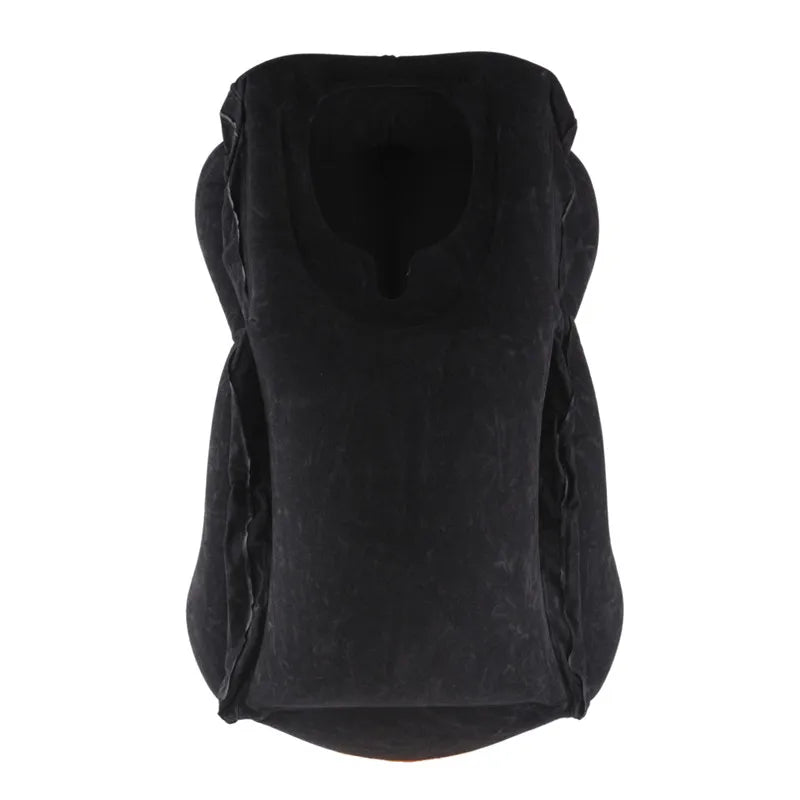 Multifunctional Car Airplane Inflatable Travel Pillow Pillows Portable Inflatable Body Sleeping Air Pillow for Travel Home Use