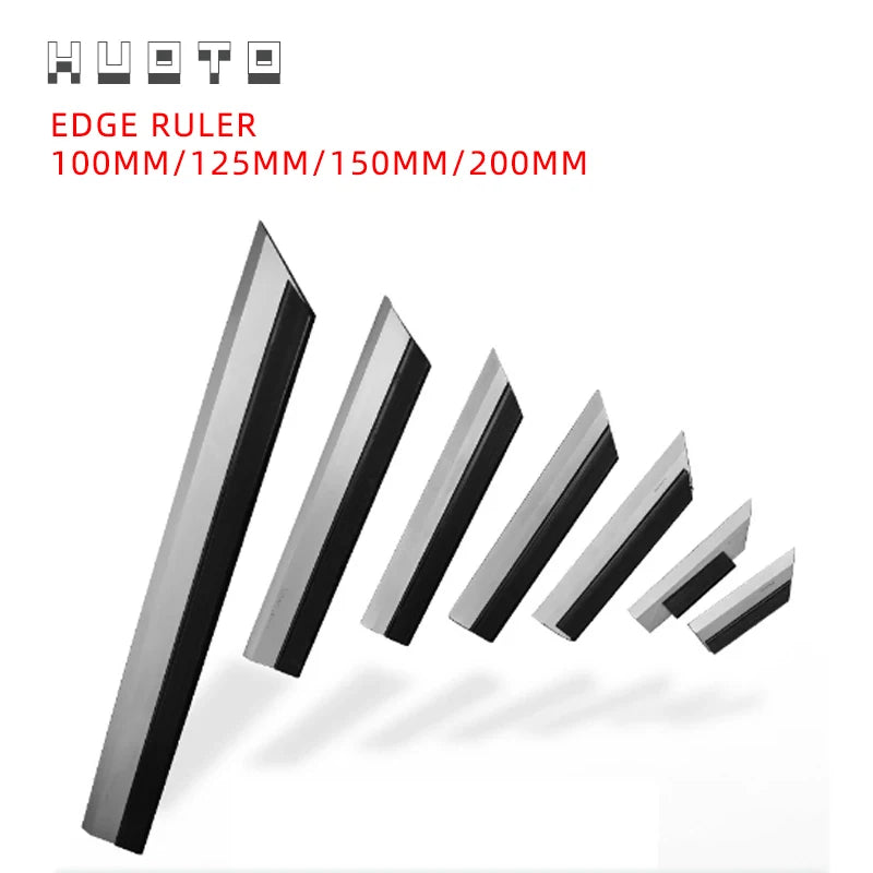 75/100/125/150/200/300mm Accuracy Leveling Ruler Machine Tool Working Platfor DIN874-00 Metal Straight Edge Ruler