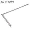 1pc Metal Steel Square Set 90 Degree Angle Metric Try Mitre Square Ruler 150 x 300mm 250x500mm Measurement Instruments
