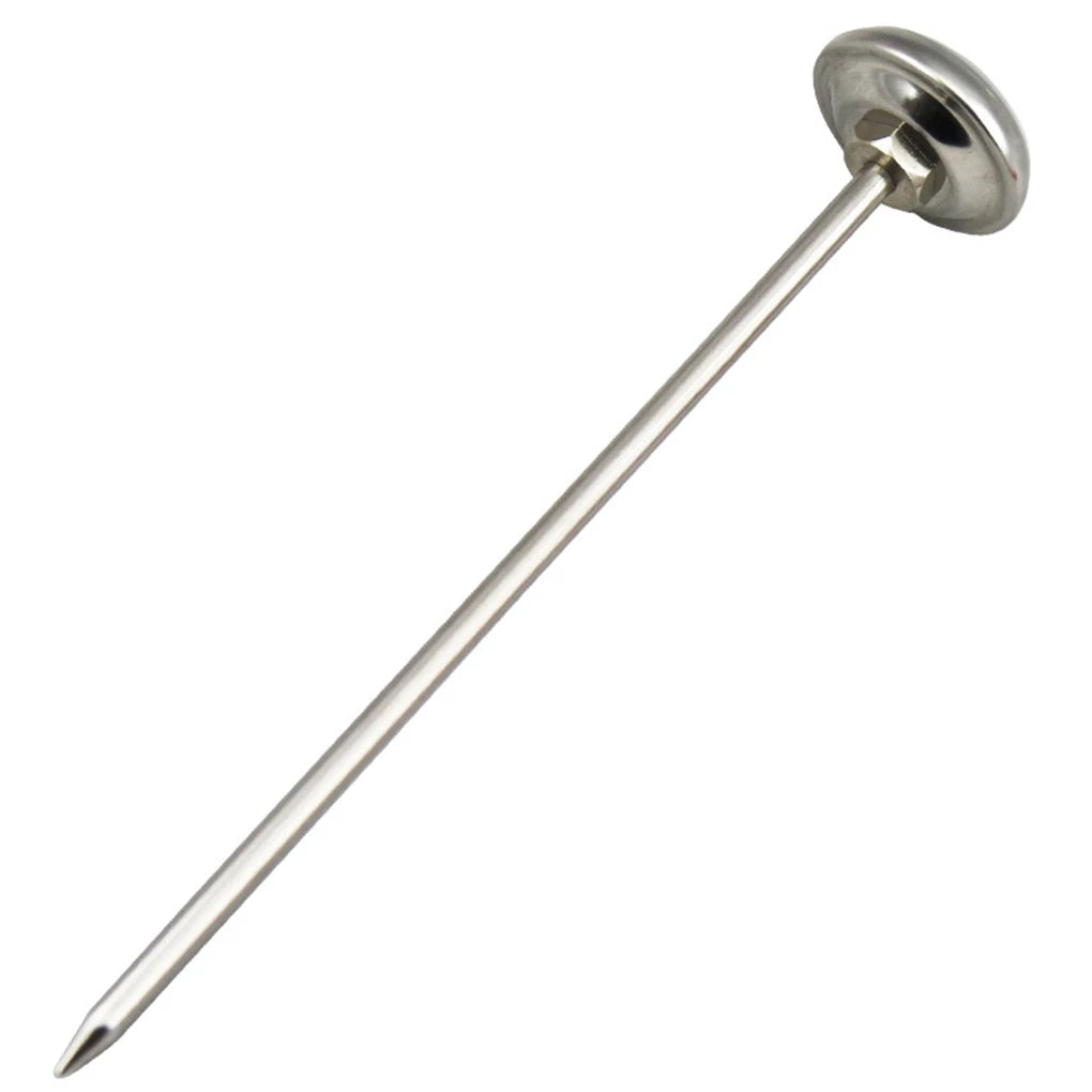 New Portable 1PCS Stainless Steel Thermometer Kitchen Probe Food Tea Water Meat Milk Coffee Foam BBQ Temperature Tester