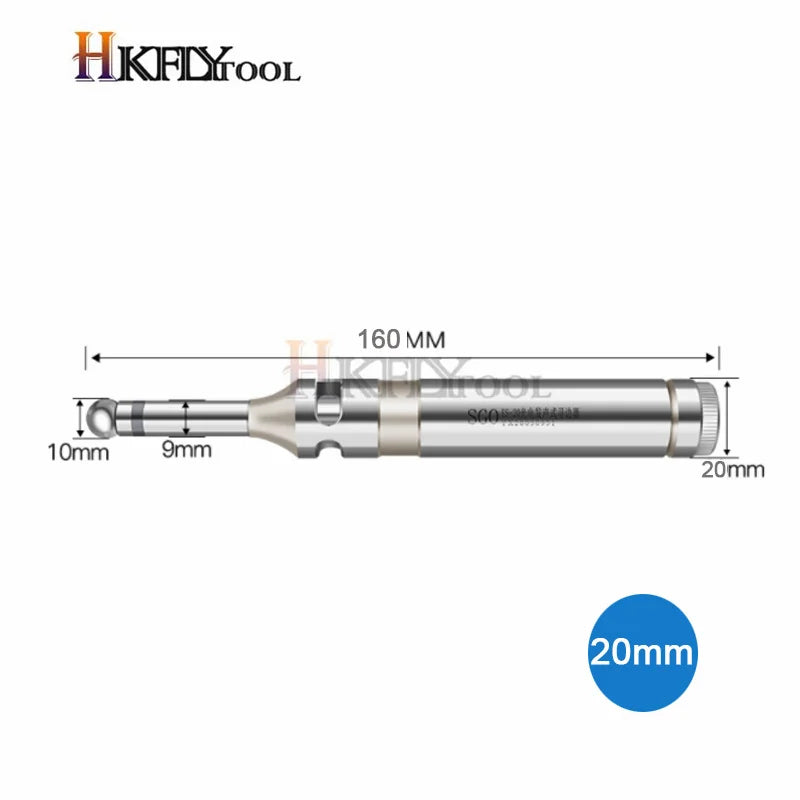 16mm 20mm 32mm Led Sensitive Milling CNC Electric Edge Finder Tools Digital Save Time Safe Stainless Steel Quick Locate Gauge