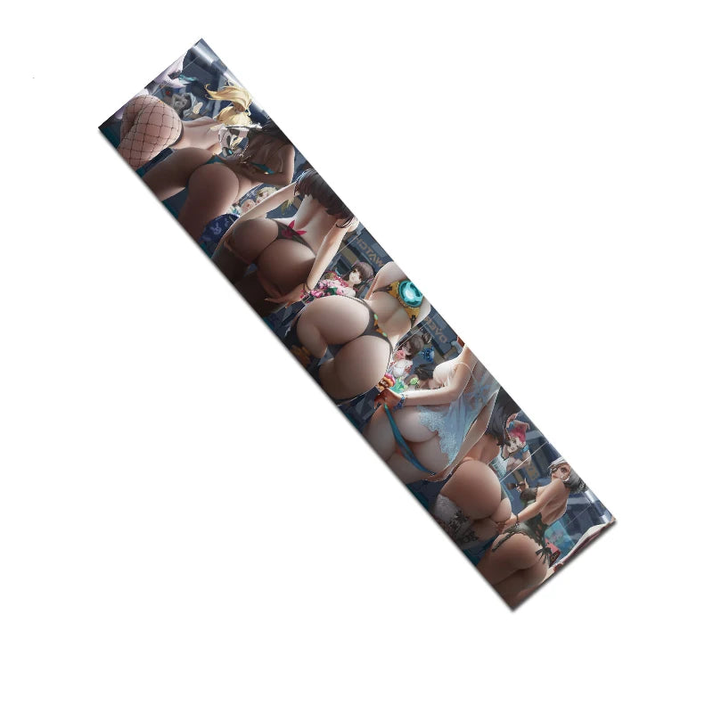 120X25cm Digital Spray Emery Skateboard Sandpaper Double Rocker Long Board Dance Board Scooter Fish Board Deck Sticker Griptape