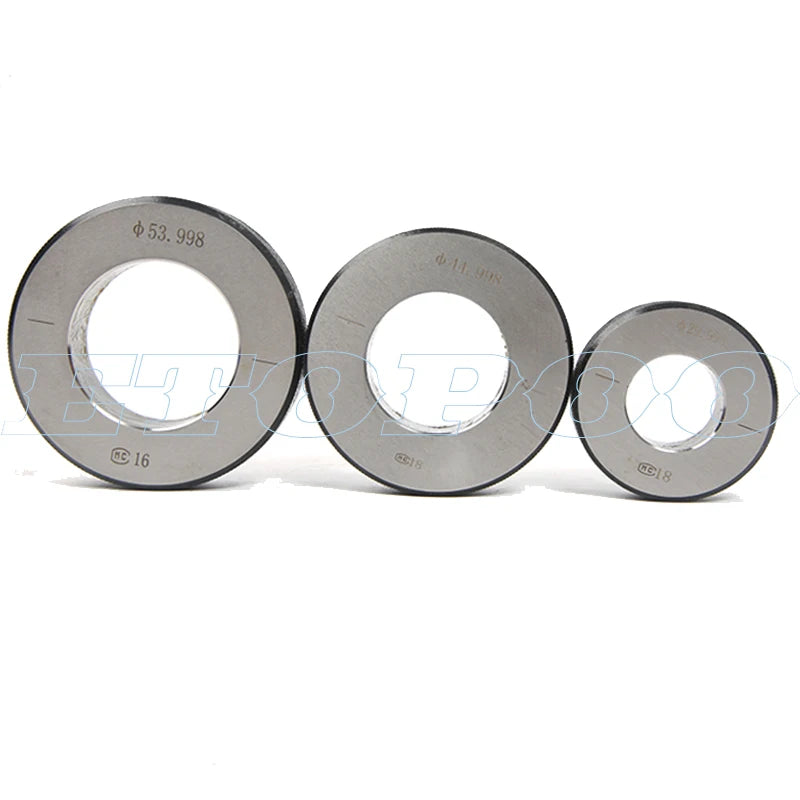 Smooth Hole Gauge 6-30mm Inner Diameter Calibration Gauge 0.002mm Setting Ring Gauge Plain Ring Gage Calibration Measuring Tools