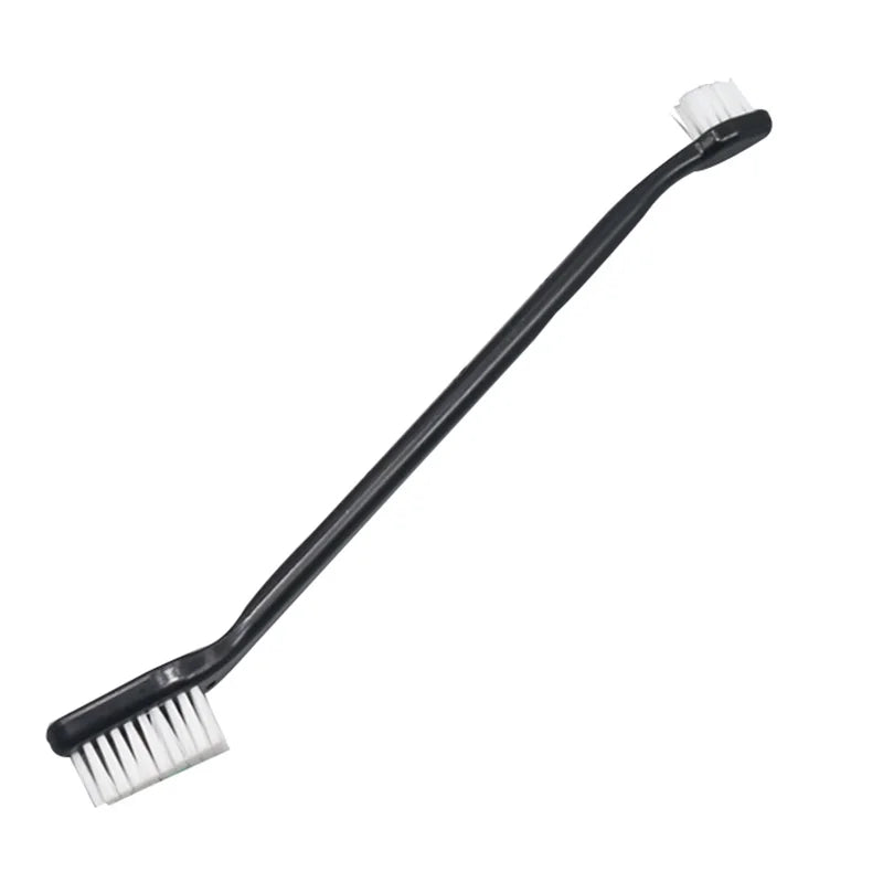 1~10 Pcs Car Double-head Detail Brush Hard Burrs Tire Wheel Brush Car Cleaning Crevice Brush Car Cleaning Tools