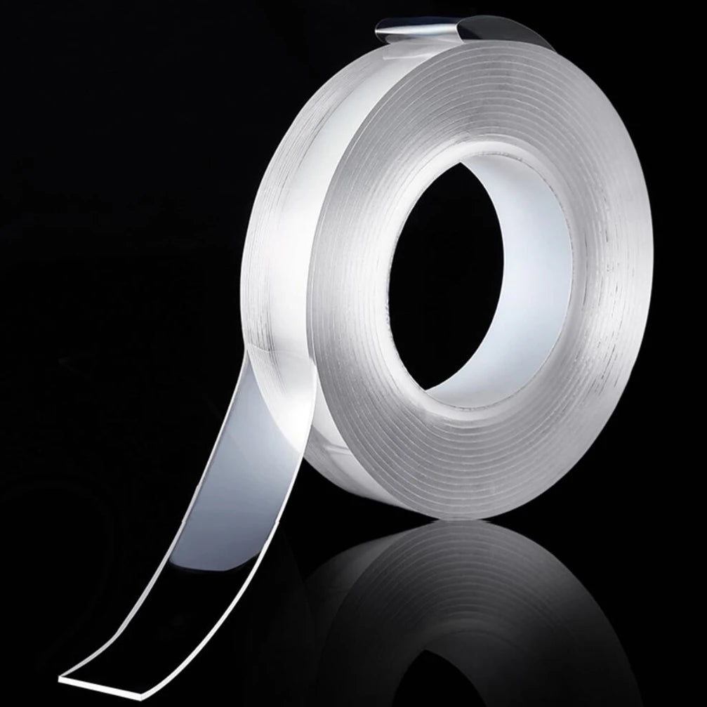 YX 1M/3M Nano Tape Double Sided Tape Traceless Removable Transparent Reusable Waterproof Adhesive Tape