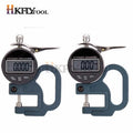 0.001mm/ 0.01mm Digital Display Thickness Gauge Meter 12.7mm Portable LCD Electronic Thickness Tester