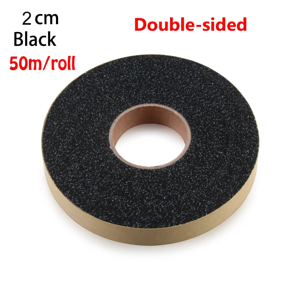 50m 2/1/1.5cm Adhesive Fabric Roll Clothes Sewing Turn up Hem Double-sided Wonder Web Iron On Hemming Tape