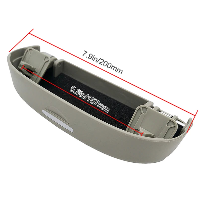 Car Accessories Sunglasses Glasses Case For Audi Q3 F3 Q5 8R Q7 4L 2013-2019 A3 8V A4 B8 B9 2009-2020 Sun Glasse Holder Box
