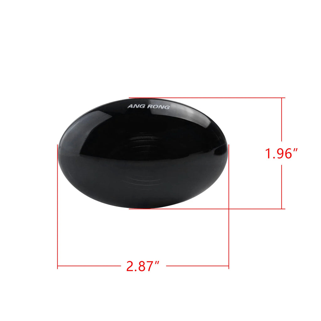 ANGRONG 2X Amber Dynamic LED Side Marker Indicator Repeater Signal Light Black Lens For Mini Cooper R56 R55 R57 R58 R59