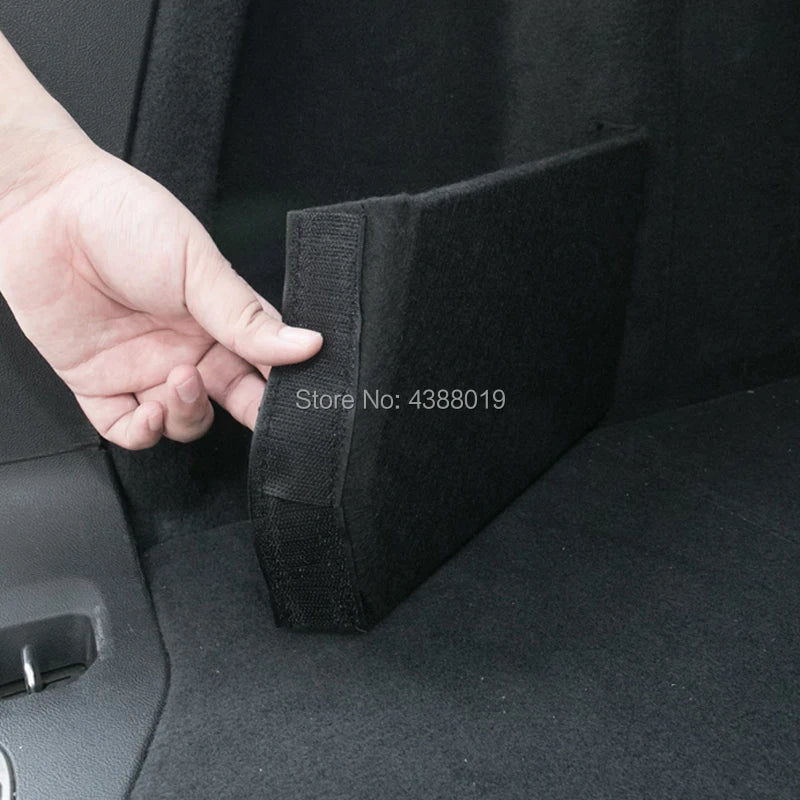 My Good Car Storage Partitions Sides of the Trunk Partition Tail Box Shield Board for BMW X3 G01 2017-2020