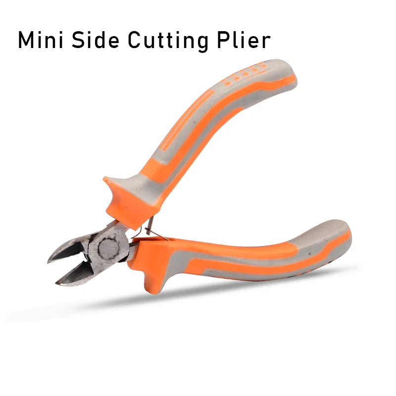 5" Professional Mini Pliers Set for Jewelry Making Craftsman Small Round Nose Needle Long Nose Multitool Pliers and Cutters