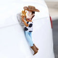 Hot Toy Story Sherif Woody Buzz Lightyear Car Dolls Plush Toys Outside Hang Toy Cute Auto Accessories Car Decoration 25/35/45CM