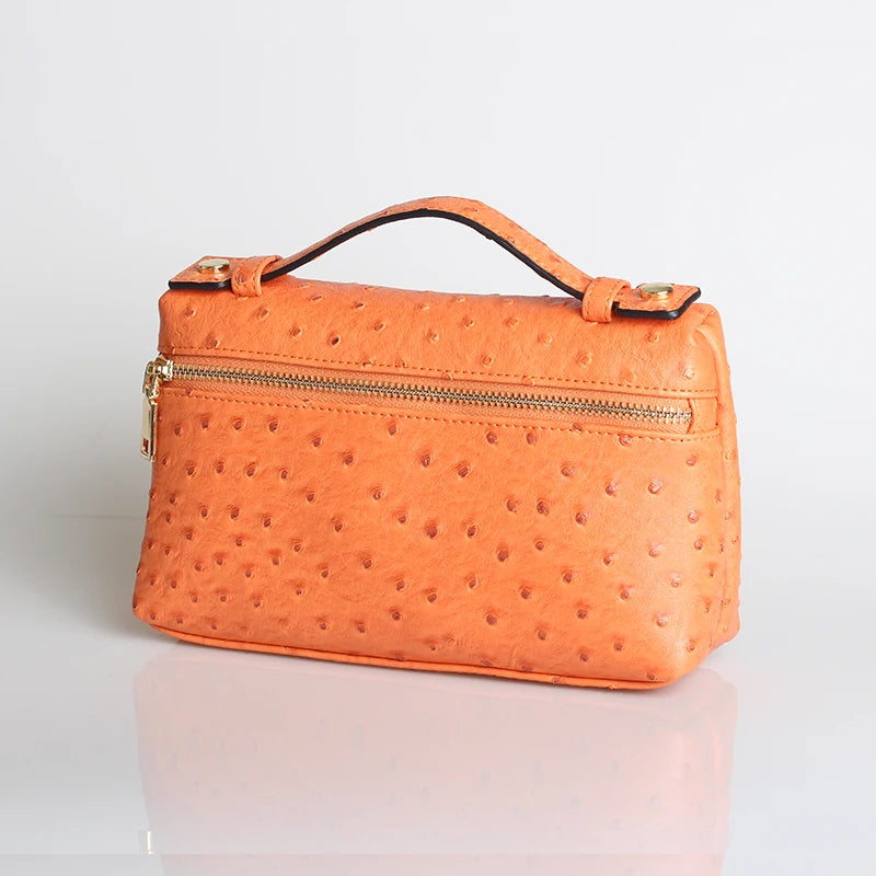 XMESSUN Crocodile Pattern Makeup Bags for Women 2026 Trendy Bag Clutch Bag Luxury High Quality Handbag Designer Handbag Purse