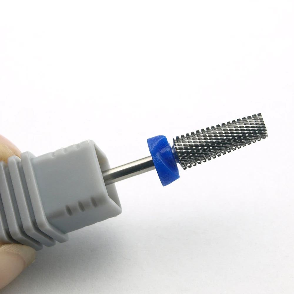 Quality Left and Right 5In1 Tungsten Carbide Nail Drill Bit Milling Eletric Manicure Machine Equipment Cuticle Clean Burr