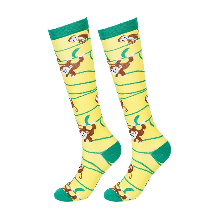 Compression Socks For Women & Men Circulation Compression Socks Knee High Best For Running,Medical,Nurse,Travel,Cycling,Diabetes