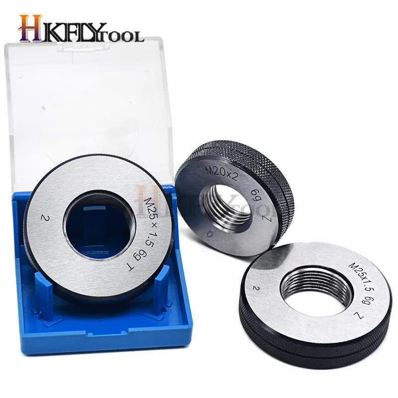 Thread ring gauge go and no go gauge Thread gauge Thread ring gauge M25 M26 M27 M28 M30 M32 M33X3 M33X2 M34X0.5 1 Measuring Tool