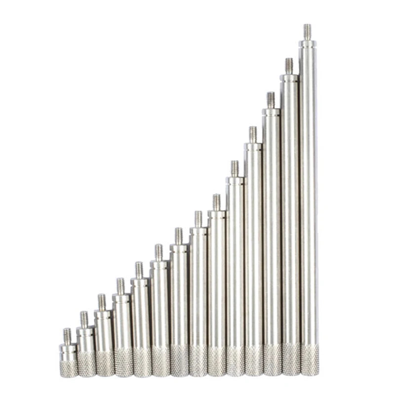 Stainless Steels Extension Legs for Indicator Extension Stem Rods For Dial Indicators Probe Connecting Rod HSS M2.5*10mm-100