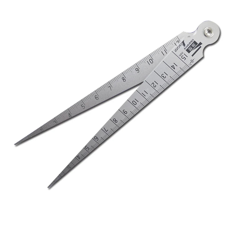SHINWA Penguin Taper Gauge Hole Ruler Wedge Feeler Inner Diameter Gap Dimension Measuring Tool 62600-62620 1PCS