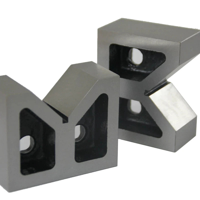 1pc 4' Cast Iron V-Blocks Ground B Type V Iron 90 Degree 4inch V-Frame Gauge