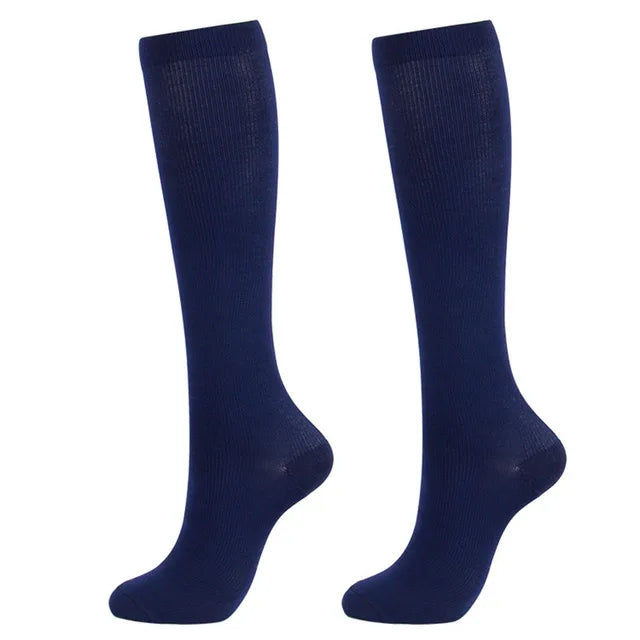 1 Pair Compression Socks Women And Men Stockings Best Medical Nursing Hiking Travel Flight Socks Running Fitness Socks
