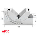 AP25 AP30 AP46 Adjustable Angle Gauge V Block 0 to 90 Degree Adjustable Micro Gauges Measuring Tools For Grinder Milling Machine