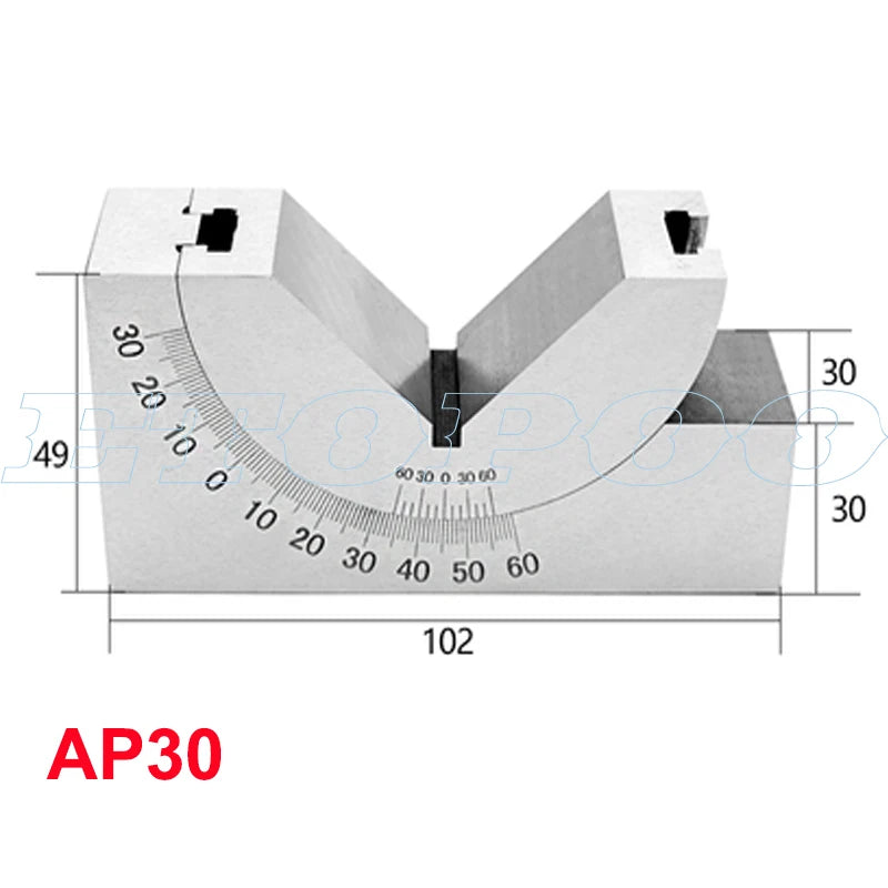 AP25 AP30 AP46 Adjustable Angle Gauge V Block 0 to 90 Degree Adjustable Micro Gauges Measuring Tools For Grinder Milling Machine
