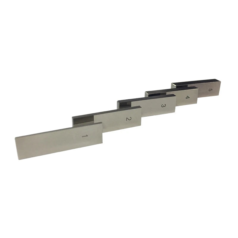 Steel Block Gauge Measure Gage Block Steel Square Gage Block 1mm, 2mm, 3mm, 4mm, 5mm, 6mm, 7mm, 8mm-9mm 100mmSteel Square Gauge
