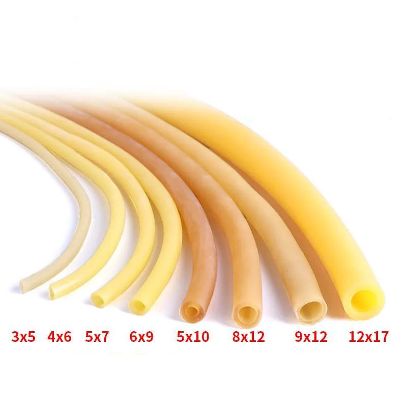 High Elastic Latex Tube First Aid Tourniquet Rubber Band Skin Infusion Auscultation Measurement Blood Pressure Tubes 1 M