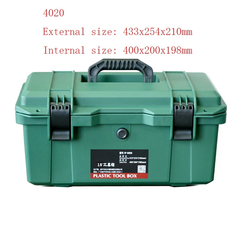 ABS Plastic Tool Box Safety Waterproof Seal Tool Case Equipment Toolbox Instrument Case Storage Suitcase Impact Resistant Case