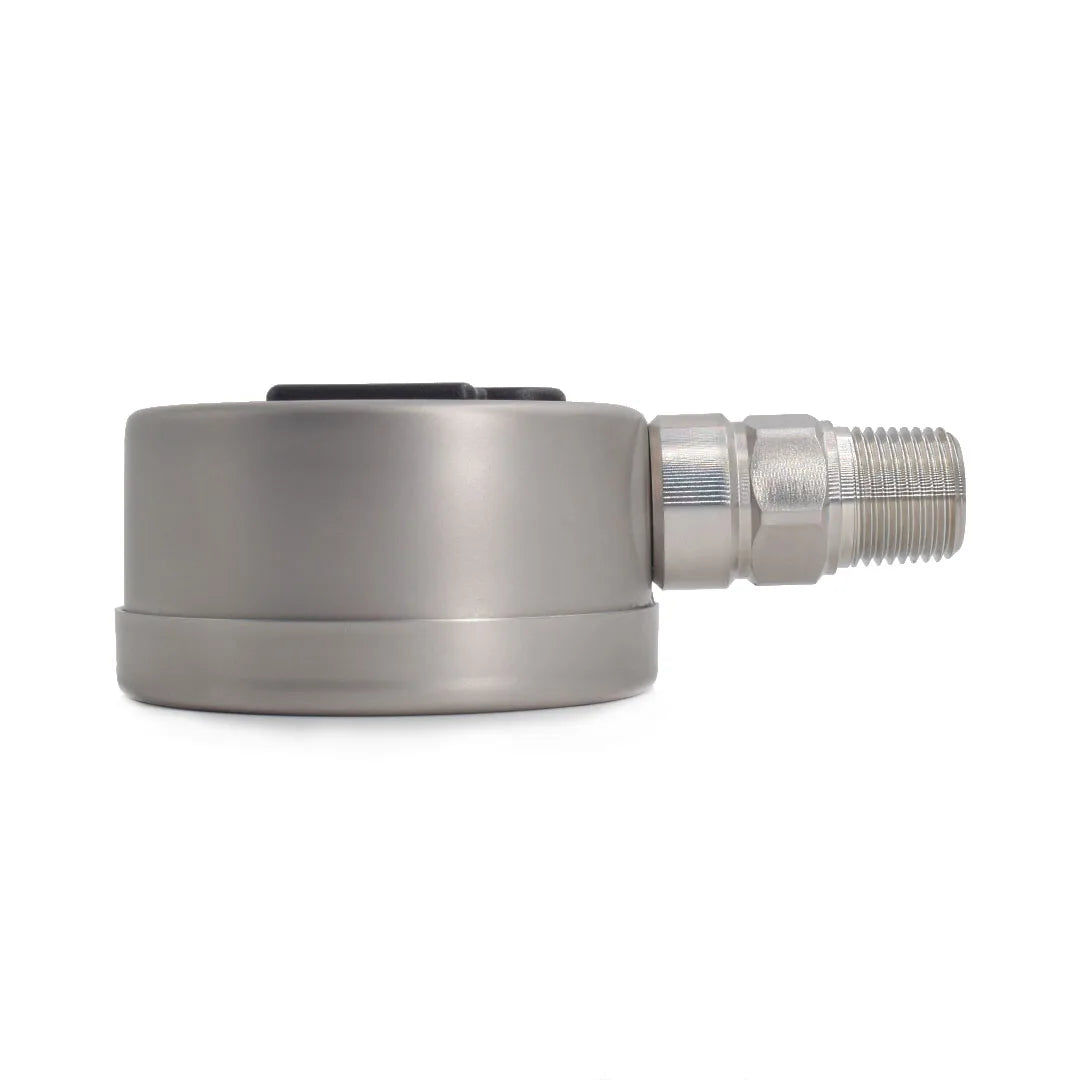 FANDE Pressure Gauge Rubber Protector Dustproof Accuracy 0.5%FS Diaphragm 316L LCD Stainless Steel Gas Liquid Fuel Manometer