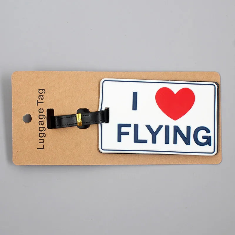 Travel Accessories “IT'S NOT YOURS” Luggage Travel Tag Silica Gel Suitcase ID Addres Holder Baggage Boarding Tag Portable Label