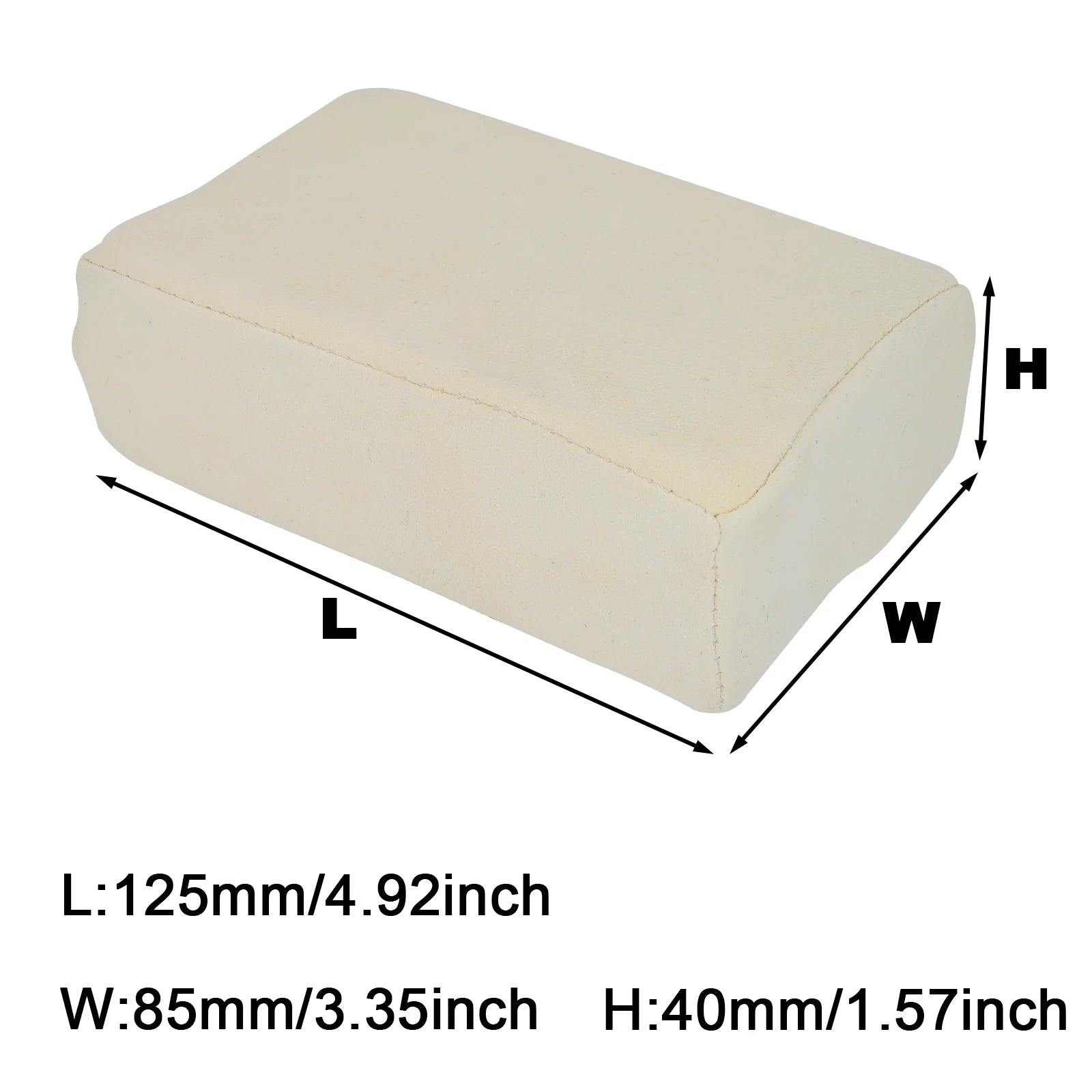 Car Cleaning Brush Wash Sponge Rub Block for Car Leather Seat Window Glasses mirror Auto Care Detailing Interior Cleaning Brush