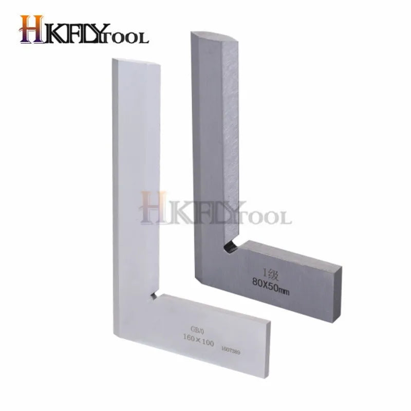 Machinist Square 90 Degree Right Angle Engineer Set Precision Ground Steel Hardened Angle Ruler gauge square ruler Protractor