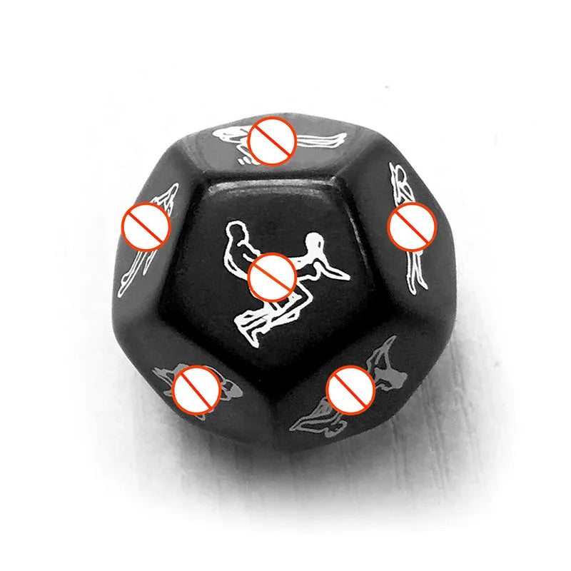 12 Side Sex Dice Erotic Craps Sex Glow Dice Letter Dice Sxe Love Positions Dice Sex Funny Adult Dice Games Bdsm Bondage Dice