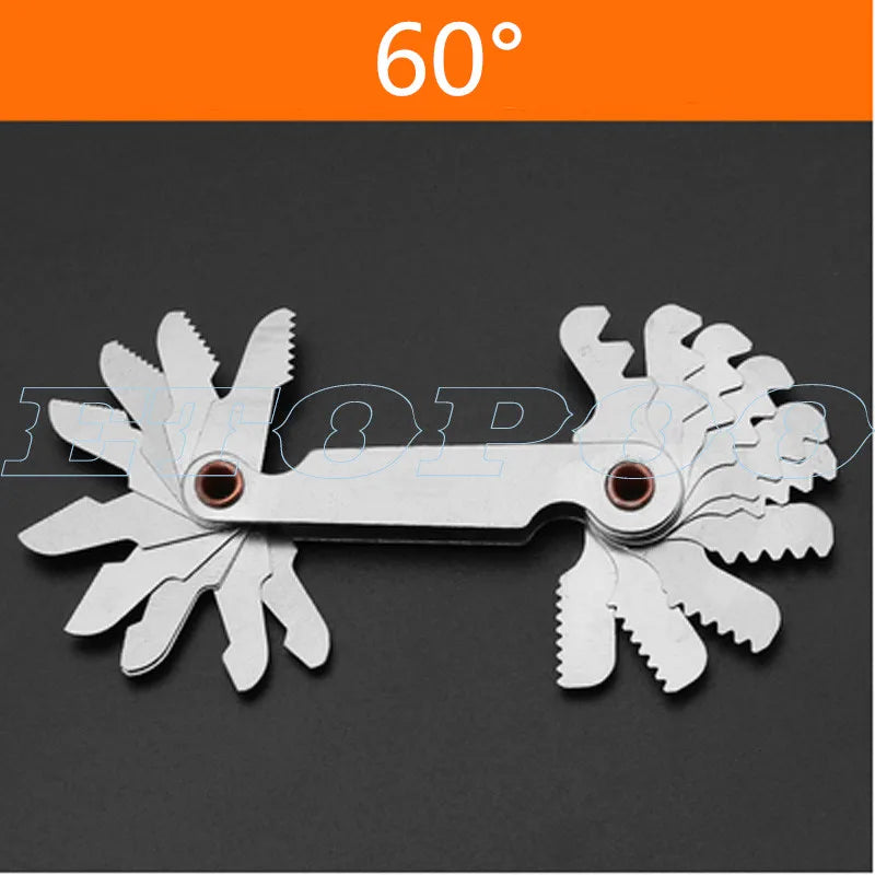 Radius template R gauge R1-6.5 7-14.5 15-25 26-80 radius gage plate fillet gaug External Internal Concave Convex Measuring tools