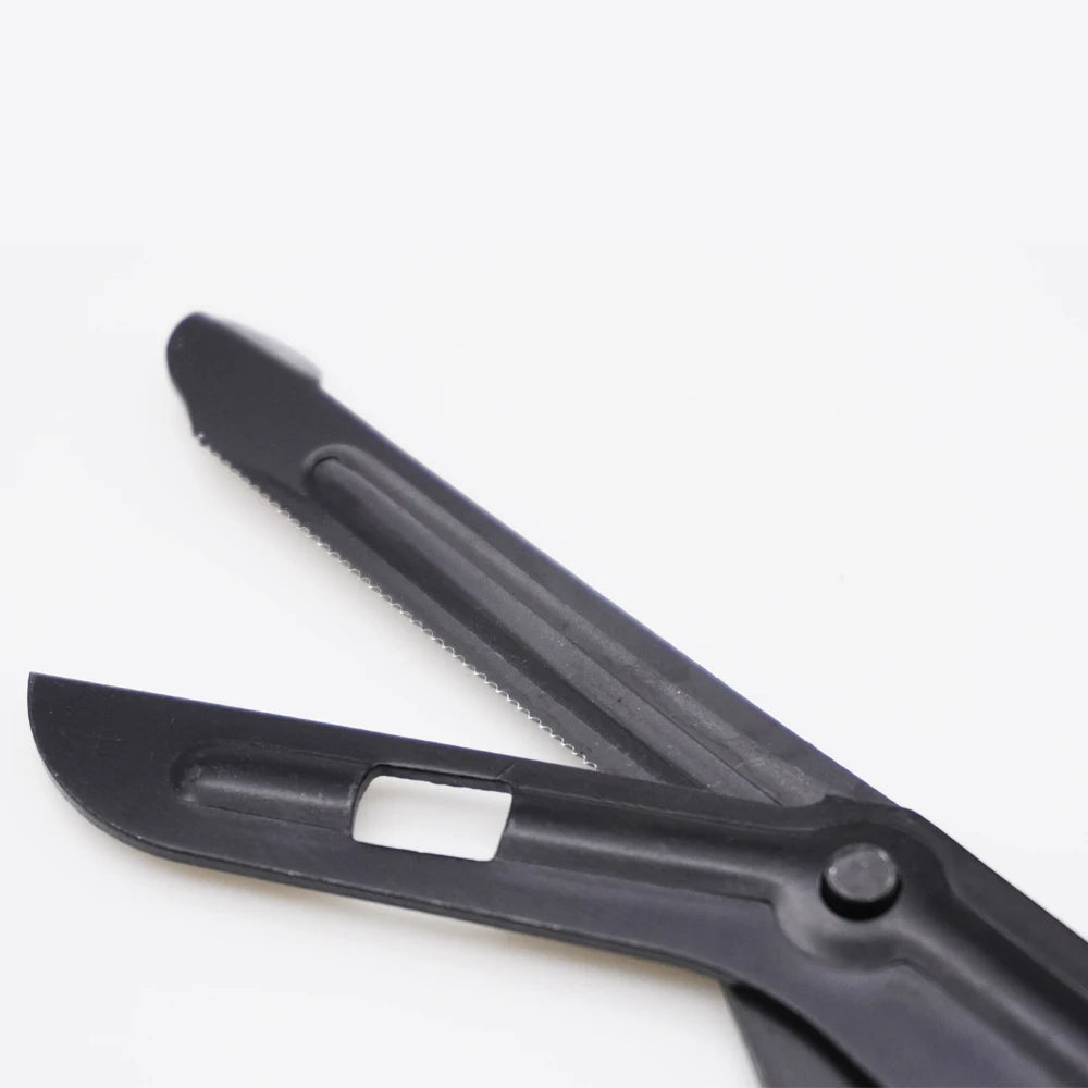 Rhino Rescue 18.5cm Emergency Shears Fluoride-Coated Stainless Steel Scissors for Outdoor Tactical Kit